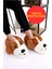 Köpekli Peluş Unisex Hayvanlı Panduf Ev Ayakkabısı 1