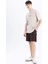 Regular Fit Kargo Cepli Basic Düz Bermuda Şort D0476AX24SM 8