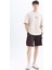 Regular Fit Kargo Cepli Basic Düz Bermuda Şort D0476AX24SM 9