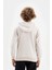 Erkek Çocuk Bej Kapüşonlu Baskılı Okul Sweatshirt C7557A824AU 15