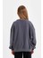 Kız Çocuk Disney Lilo & Stitch Oversize Geniş Kalıp Bisiklet Yaka Sweatshirt C9515A824AU 12