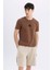 Regular Fit Kargo Cepli Basic Düz Bermuda Şort D0476AX24SM 7