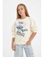 Kız Çocuk Disney Lilo & Stitch Relax Fit Bisiklet Yaka Sweatshirt C9516A824AU 7