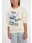 Kız Çocuk Disney Lilo & Stitch Relax Fit Bisiklet Yaka Sweatshirt C9516A824AU 11