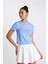 Fit Slim Fit Dar Kesim Bisiklet Yaka Arma Baskılı Sporcu Kısa Kollu Tişört C8369AX24HS 9