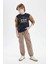 Erkek Çocuk Bisiklet Yaka Baskılı Sweatshirt C9794A824AU 7