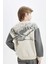 Erkek Çocuk Oversize Geniş Kalıp Bisiklet Yaka Sırt Baskılı Sweatshirt C9808A824WN 6