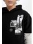 Erkek Çocuk Kapüşonlu Baskılı Sweatshirt C9793A824AU 11