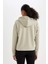 Fit Standart Fit Kapüşonlu Skuba Dalgıç Kumaş Sporcu Basic Düz Sweatshirt A5626AX24AU 12
