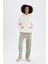 Fit Sporcu Jogger İnce Eşofman Altı Basic Düz Standart Fit Geniş Paça Skuba Dalgıç Kumaş A5628AX24AU 9