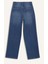 Relax Fit Yüksek Bel Uzun Jean Pantolon C9615AX24WN 17