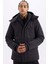 Fit Su İtici Rüzgar Geçirmez Kapüşonlu Polar Astarlı Ultra Korumalı Sıcak Tutan Kayak Montu D1822AX24WN 6