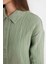 Relax Fit Müslin Uzun Kollu Gömlek Tunik D2256AX24SM 11