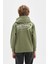 Erkek Çocuk Haki Sırt Baskılı Kapüşonlu Cepli Sweatshirt C9789A824AU 20