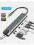 Macbook Pro Air Uyumlu USB Type-C 8 Hub Dönüştürücü Çevirici Çoklayıcı USB Hdmı Micro Sd 8 Girişli 5