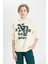 Erkek Çocuk Oversize Geniş Kalıp Kapüşonlu Baskılı Okul Sweatshirt 7