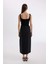 Long Fit Yırtmaçlı Jean Midi Etek D1464AX24WN 12