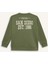 Erkek Çocuk Oversize Geniş Kalıp Bisiklet Yaka Sırt Baskılı Sweatshirt C9803A824WN 18