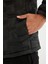 Su Geçirmez Kapitone Slim Fit Dar Kesim Dik Yaka Astarlı Fermuarlı Cepli Kışlık Şişme Mont D1234AX24WN 13