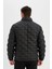 Su Geçirmez Kapitone Slim Fit Dar Kesim Dik Yaka Astarlı Fermuarlı Cepli Kışlık Şişme Mont D1234AX24WN 15