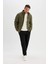 Su İtici Kapitone Slim Fit Dar Kesim Dik Yaka Astarlı Fermuarlı Cepli Kışlık Şişme Mont D1234AX24WN 9