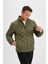 Su İtici Kapitone Slim Fit Dar Kesim Dik Yaka Astarlı Fermuarlı Cepli Kışlık Şişme Mont D1234AX24WN 10