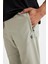 Fit Sporcu Dokuma Pantolon Slim Fit Dar Kesim Çift Cepli Fermuarlı Paça C9262AX24AU 16