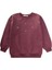 Taş Detaylı Sweatshirt 4-12 Yaş Mürdüm 1