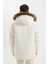 Regular Fit Kapüşonlu Fermuarlı Cepli Kürklü Mont Parka D1275AX24WN 15