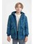 Erkek Çocuk Su Geçirmez Kapüşonlu Fermuarlı Çıtçıtlı Cepli Mont Parka C5521A824WN 17