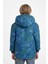 Erkek Çocuk Su Geçirmez Kapüşonlu Fermuarlı Çıtçıtlı Cepli Mont Parka C5521A824WN 20