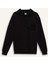 Siyah Relax Fit Kapüşonlu Baskılı Kalın Sweatshirt D2682AX24AU 16