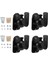 4pcs Evrensel Hoparlör Duvar Montaj Braket Tavan Stand Kelepçesi Ayarlanabilir Döner ve Eğim Açısı Döndürme (Yurt Dışından) 2