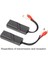 1 Çift Rca Ses Ağı Kablosu Genişletici Bükülmüş Çifti Verici Rca Arayüzü 2 Yollu Ses Extender RJ45 Rca Extender (Yurt Dışından) 2
