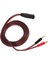 Xlr&#39;den Muz Hoparlör Kablosu, Xlr 3 Pin Erkek-Çift Muz Fişleri Ses Kablosu, Altın Kaplamalı 4mm Fişe Xlr3 Pro Hifi (Yurt Dışından) 3