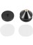 8 Set Hoparlör Ayak Ayak Pad Alüminyum Alaşım Metal (Doğal Ahşap Değil) Conies Cone Zemin Ayak Tırnak M23X20 (Yurt Dışından) 1