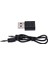 Bluetooth 5.0 Verici Alıcı Mini 3.5mm Jack Aux Audio Kablosuz Adaptör LED Göstergesi 2in1 Araba Kiti USB Adaptör (Yurt Dışından) 1