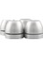 Hıfı 4pcs 33X30MM ile M8 Vida Şok Emici Ped Ayakları Hoparlörler Amplifikatör Gümüş Anlamına Gelir (Yurt Dışından) 5