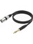 1/4 Inç - Xlr Erkek Dengeli Sinyal Bağlantı Kablosu 6.35MM - Xlr Yama Kablosu Mikrofon Dengeli Kablo 300CM (Yurt Dışından) 2