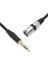 1/4 Inç - Xlr Erkek Dengeli Sinyal Bağlantı Kablosu 6.35MM - Xlr Yama Kablosu Mikrofon Dengeli Kablo 300CM (Yurt Dışından) 5