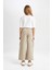 Kız Çocuk Wide Leg Kargo Cepli Geniş Bol Paça Pamuklu Pantolon C8778A824AU 12