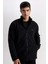 Relax Fit Dik Yaka Polar Fermuarlı Sweatshirt 6