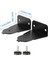 Metal Hoparlör Stand Soundbar Duvar Montaj Braketleri Samsung Kavisli Ses Çubuğu AH61-03943A HW-J4000 HW-J6000 HW-M4501 (Yurt Dışından) 4