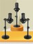 Örümcek Mikrofon Şok Montaj Kondenser Mikrofonları Evrensel Shockmount Stand Mikrofon Montajı (Yurt Dışından) 5