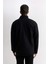 Relax Fit Dik Yaka Polar Fermuarlı Sweatshirt 10