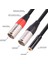 3.5mm Stereo Dişi Jak-Çift-Xlr 3 Pin Erkek Fiş Y Aux Aux Kablosu 3,5 mm Ila 3pin Xlr Y Mikrofon Kablosu (Yurt Dışından) 5