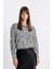 Relax Fit Desenli Uzun Kollu Gömlek Tunik D1435AX24HS 8