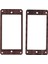 2pcs Elektro Gitar Ahşap Humbucker Gitar Pikap Çerçevesi Pikap Montaj Yüzüğü (Yurt Dışından) 4