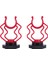 2pcs Evrensel Mikrofon Dalgalı Şok Montaj Adaptörü Plastik Mikrofon Braket Montaj Boya By-Mm1 Için Yedek (Yurt Dışından) 1