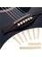 72PCS Gitar Aracı Kiti Onarım Bakım Araçları String Action Cetvel Gitar Köprüsü Pimleri Dizeler Taşıma Çantası ile Seçimler (Yurt Dışından) 5